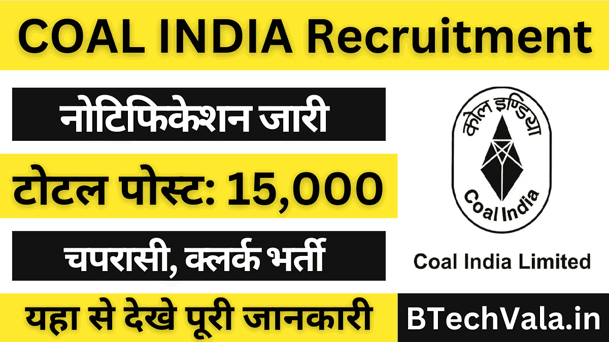 Coal India Limited Recruitment 2025