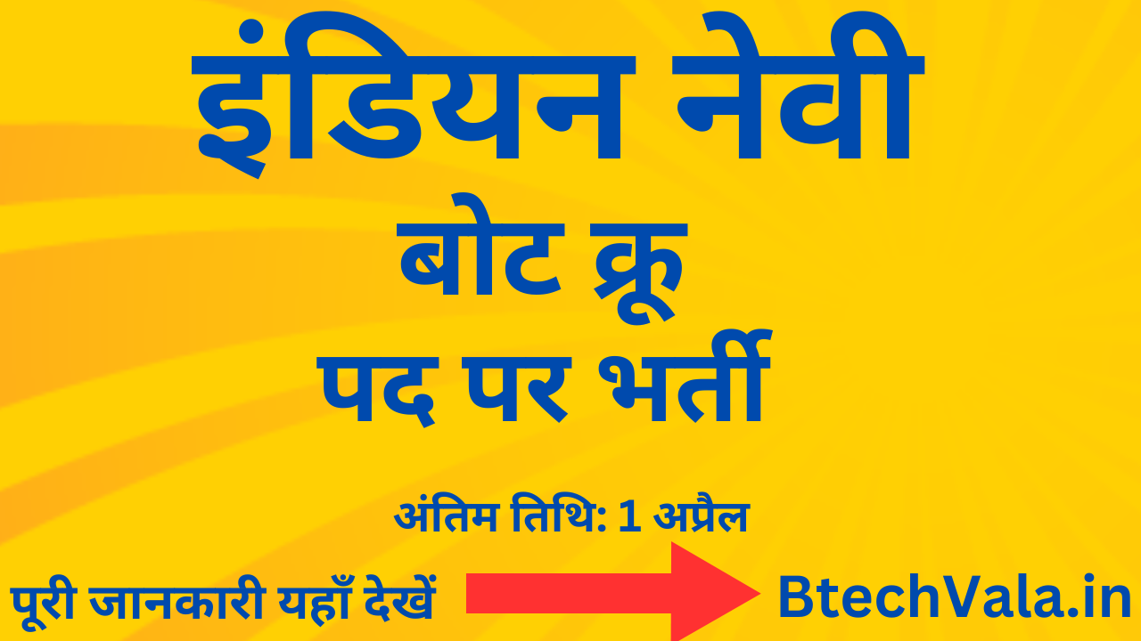 Indian Navy Vacancy 2025